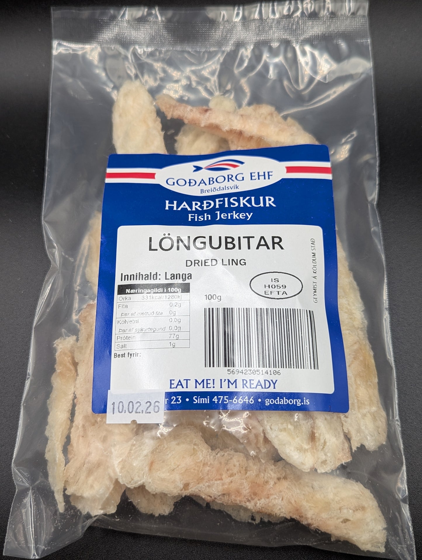 Löngubitar 100gr