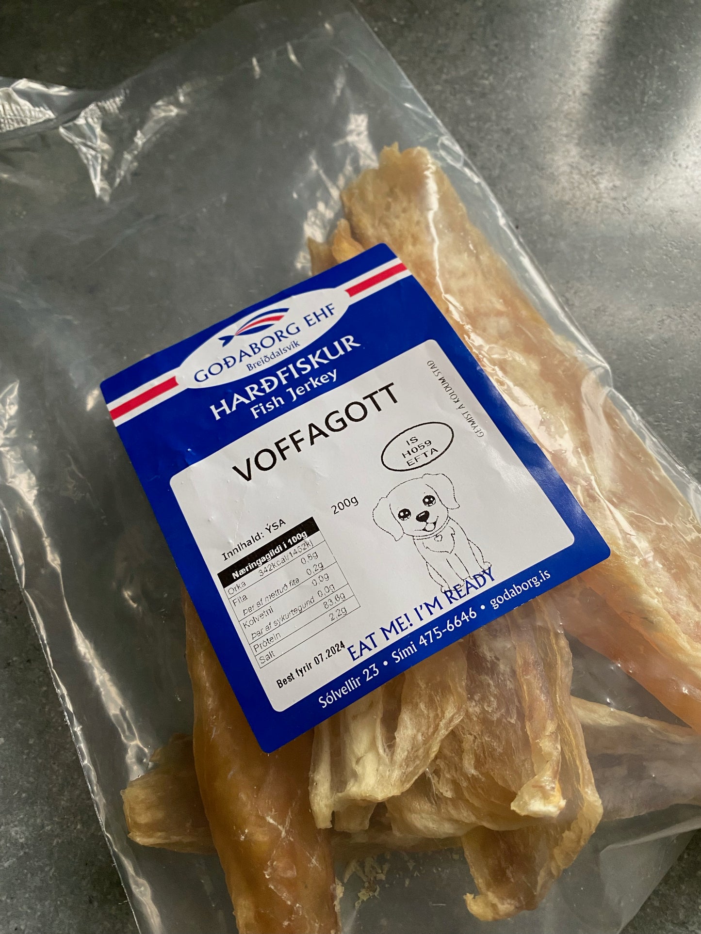 Hörð eldri flök 200gr