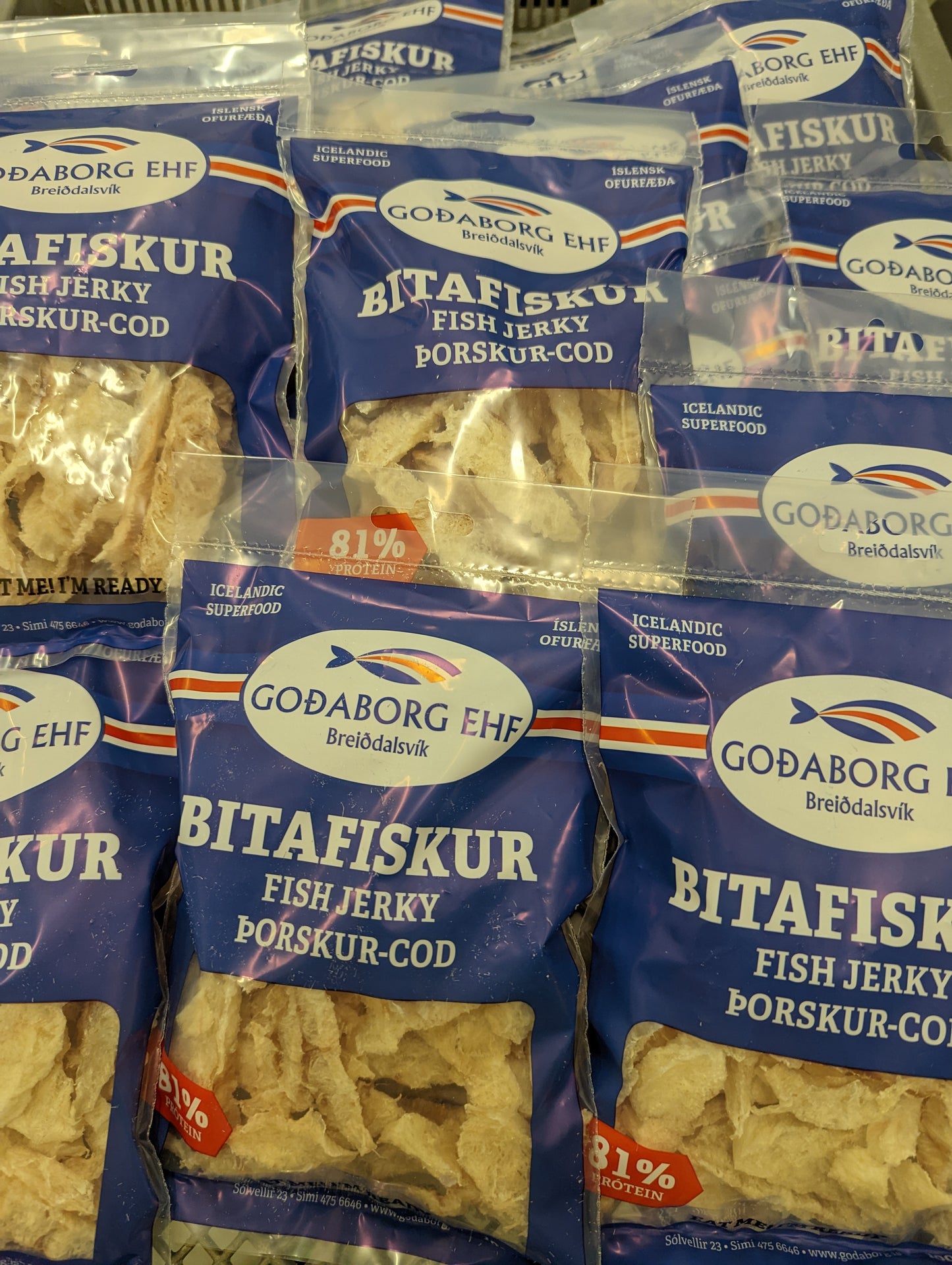 Þorskbitar 100gr