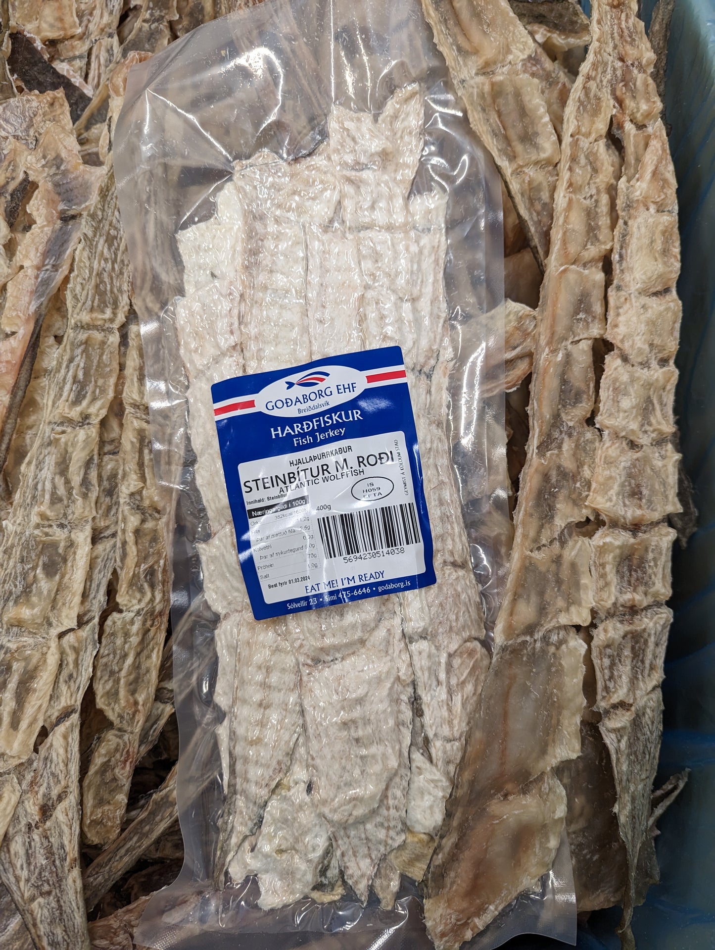 Steinbítsflök 400gr
