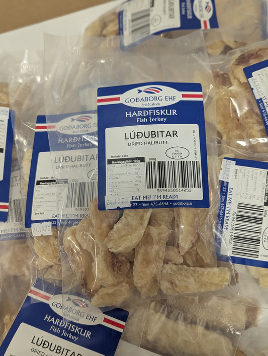 Lúðubitar 100gr